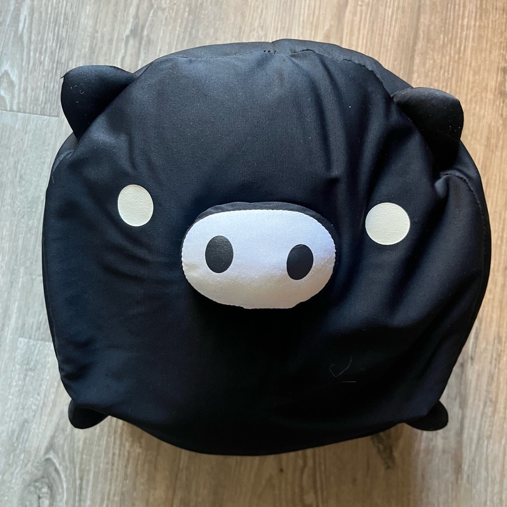 Black MonoKuRo Boo Cute Pig Stuffy